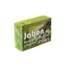 JABÓN DE ACEITE DE OLIVA VIRGEN EXTRA Y ALOE VERA