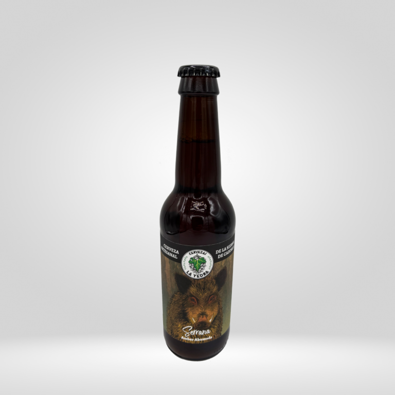 CERVEZA LA YEDRA AMBER AHUMADA SERRANA